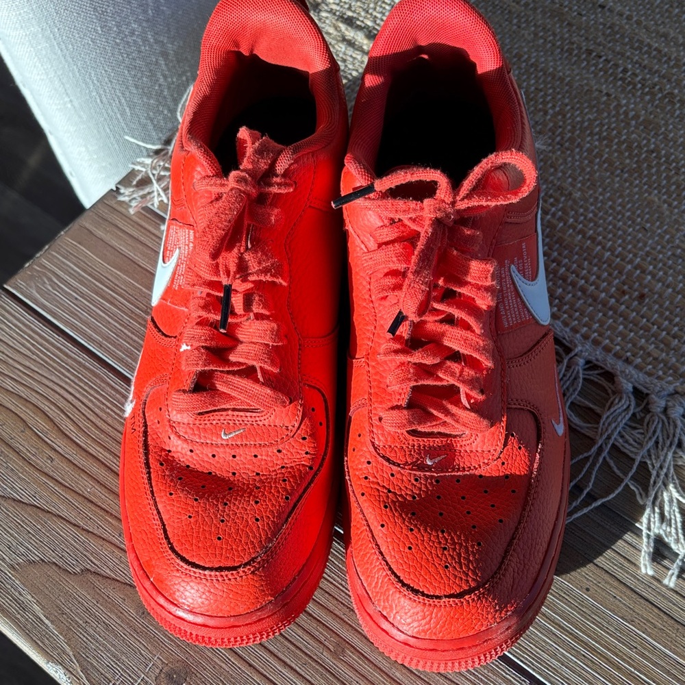 Nike Air Force 1 '07 LV8 'Overbranding' 2018 sz 10